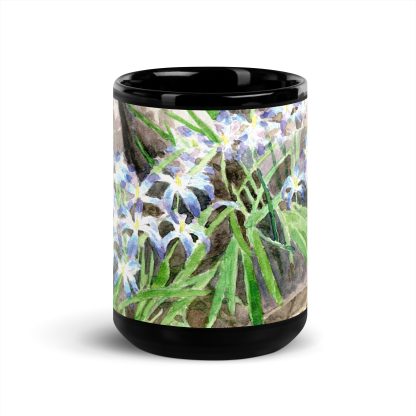 Spring Flowers mug - 15oz center view