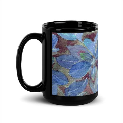 Blue Leaves mug - Image 4