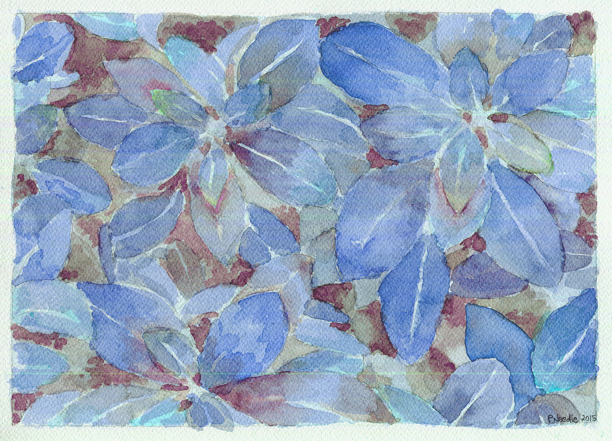 Blue Leaves