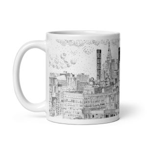 Madison Square Park mug - handle left