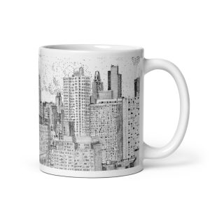 Madison Square Park mug - handle right