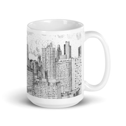 Madison Square Park mug - 15oz handle right