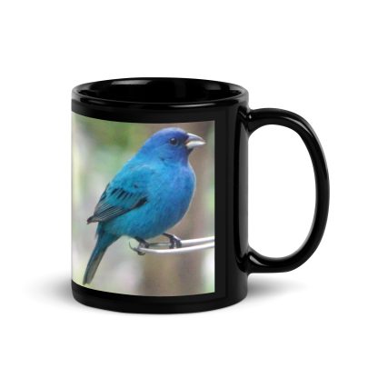 Cardinal and Indigo-bunting mug - 11oz handle right