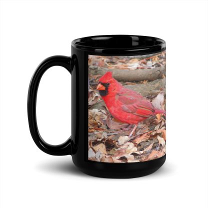 Cardinal and Indigo-bunting mug - 15oz handle left