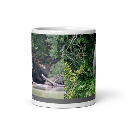 Ardea herodias (Great blue heron) mug - Image 3