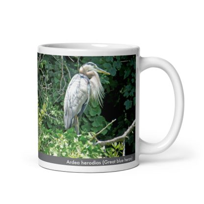 Ardea herodias (Great blue heron) mug - Image 2